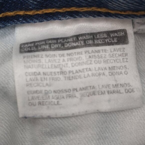 Levi's 516 Men's Size 36/30 Medium Wash Straight Legs Blue Jeans - Picture 5 of 11